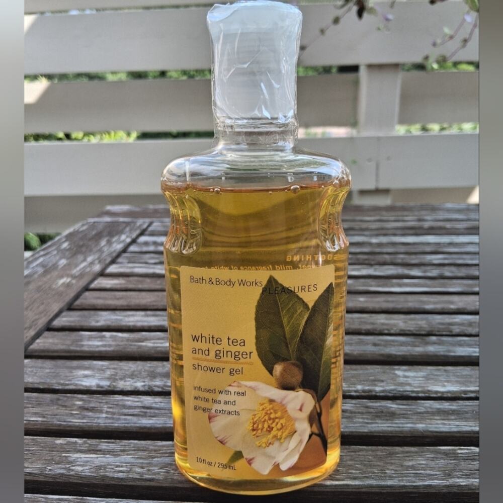 Vintage Bath & Body Works White Tea And Ginger Shower Gel Body Wash